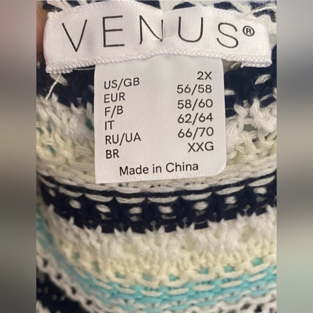 NWT'S Venus Crochet Top With Adjustable Waist - Picture 8 of 9